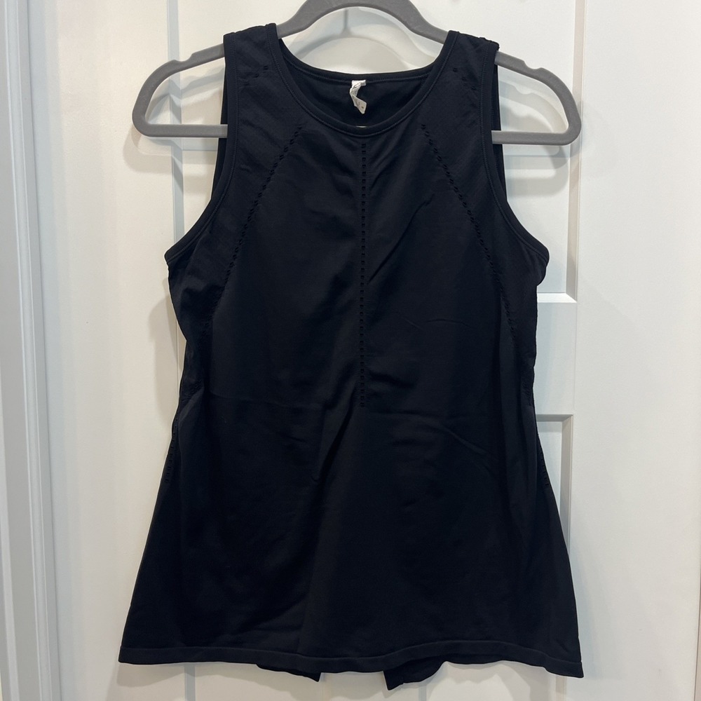 Athleta Sleeveless Foothill Tank Top‎ Style 211277-04 Black Women's Size Small